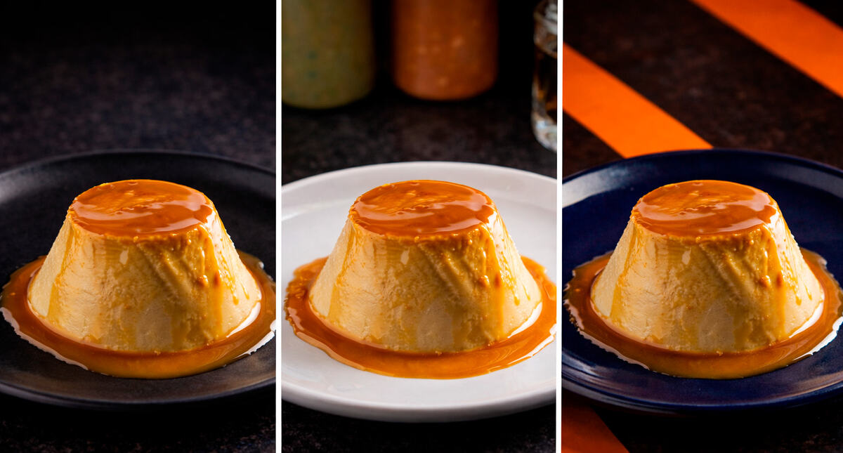 Flan de cajeta de Central